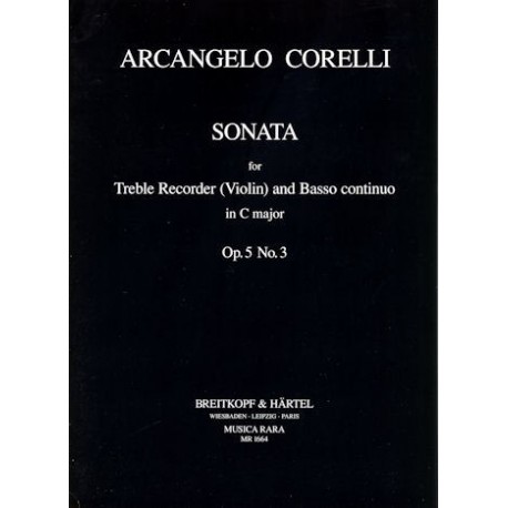 Sonata in C Major Op 5 No 3