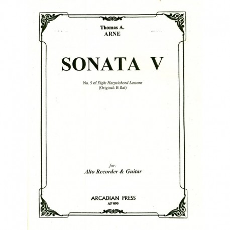 Sonata V from Eight Harpsichord Lessons