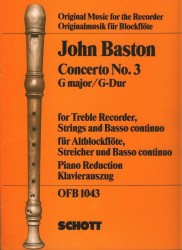 Concerto No 3 in G Major