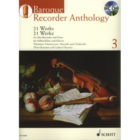 Baroque Recorder Anthology Volume 3 Orpheus Music