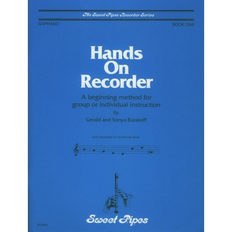 Hands On Recorder, Book One: A beginning method for group or individual instruction