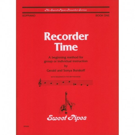 Recorder Time, Book One: A beginning method for group or individual instruction