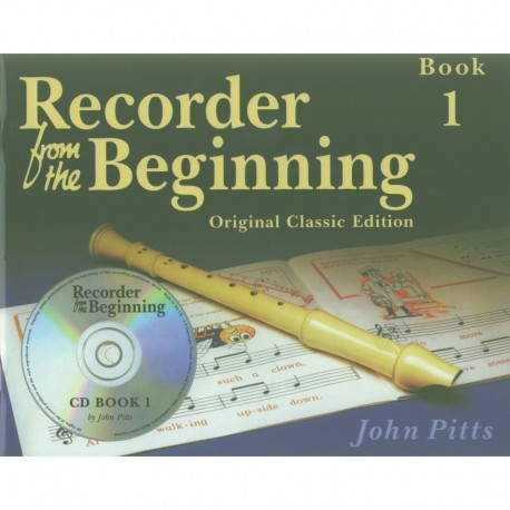 Recorder from the Beginning Book 1 - Original classic edition + CD