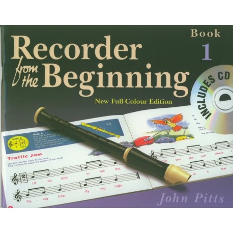 Recorder from the Beginning Book 1 New Edition +CD