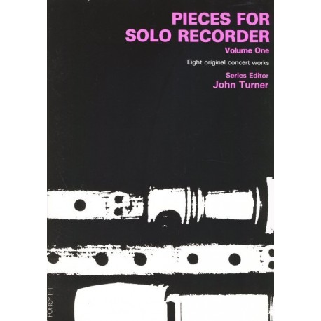Pieces for Solo Recorder Volume 1: Eight Original Concert Works