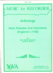 Anthology - More Preudes and Voluntaries (England c1700)