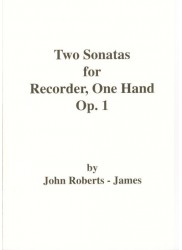 2 Sonatas for Recorder, One Hand Op 1