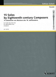 15 Solos by 18th Century Composers