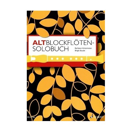 Altblockfloten-Solobuch / Treble Recorder Solo Book