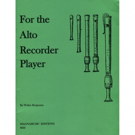 For the Alto Recorder Player