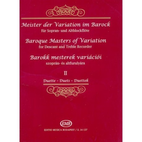 Baroque Masters of Variation