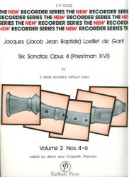 Six Sonatas Op 4 Vol 2 nos 4-6