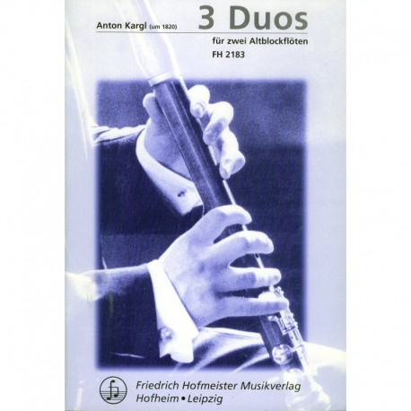 3 Duos for Two Treble Recorders