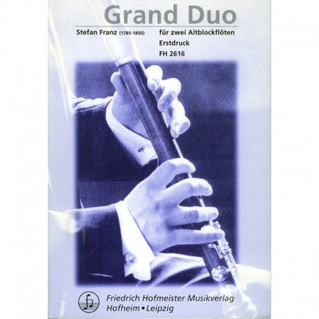 Grand Duos for Two Treble Recorders