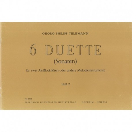 Six Duette: Book 2