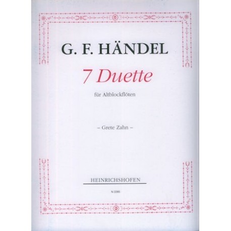 7 Duets for Two Treble recorders