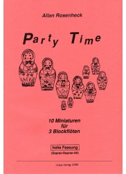 Party Time, 10 Miniatures for 3 recorders