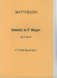 Sonata in F Major Op 1, No 8