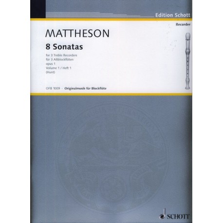 Eight Sonatas Op1 Vol 1