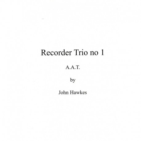 Recorder Trio No 1