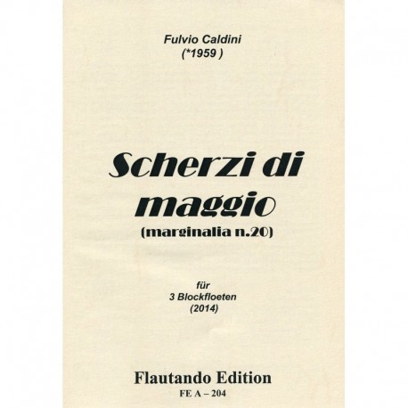 Scherzi di maggio (marginalia n 20)