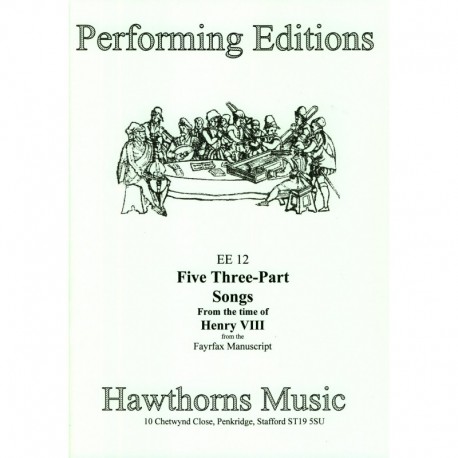 Five Three-Part Songs from the time of Henry VIII