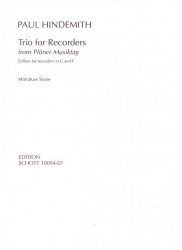 Trio from Ploner Musiktag Miniature Score