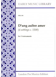 D'ung aultre amer (4 settings c 1500)