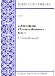 2 Chansons Rustiques (1541)