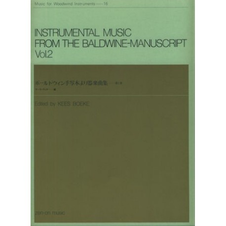 Instrumental Music from the Baldwine-Manuscript Vol 2