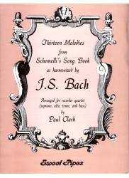 Thirteen Melodies From Schemelli's Song Book as harmonised by JS Bach