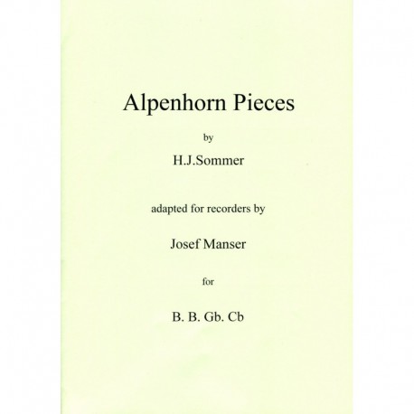 Alpenhorn Pieces