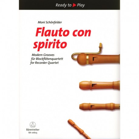 Modern Grooves for Recorder Quartet, Flauto con spirito