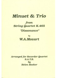 Minuet & Trio, String Quartet K465