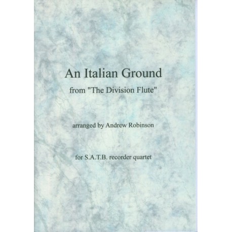 An Italian Ground from "The Division Flute"