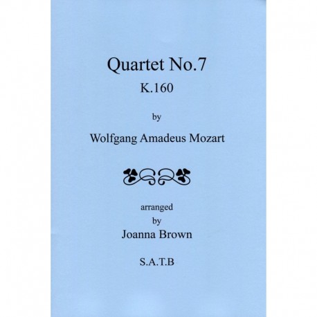 Quartet No 7, K 160