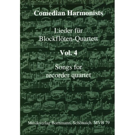Comedian Harmonists - Songs Vol 4