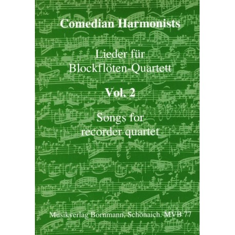 Comedian Harmonists - Songs Vol 2
