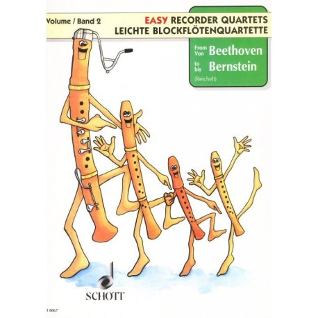 Easy Quartets from Beethoven to Bernstein