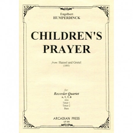 Children's Prayer from Hansel and Gretel (1893)
