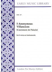 5 Anonymous Villancicos