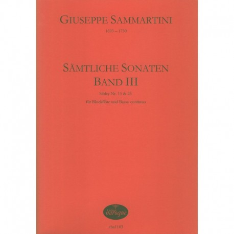 Samtliche Sonaten Band 3