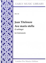 Ave Maris stella (2 settings)