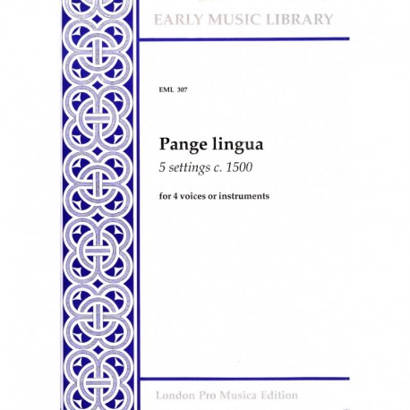 Pange Lingua (5 settings)