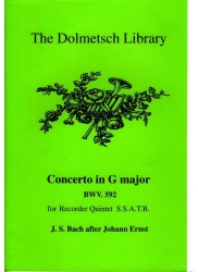 Concerto in G Major BWV592