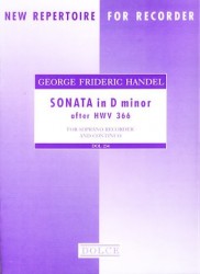 Sonata in d minor after HWV 366