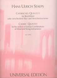 Choric Quintet (score only)
