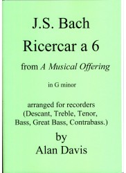 Ricercar a 6 in g minor BWV1079