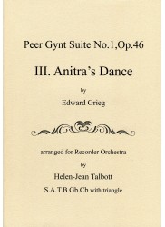 Peer Gynt Suite No 1, Op 46 III Anitra's Dance