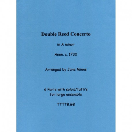 Double Reed Concerto in a minor